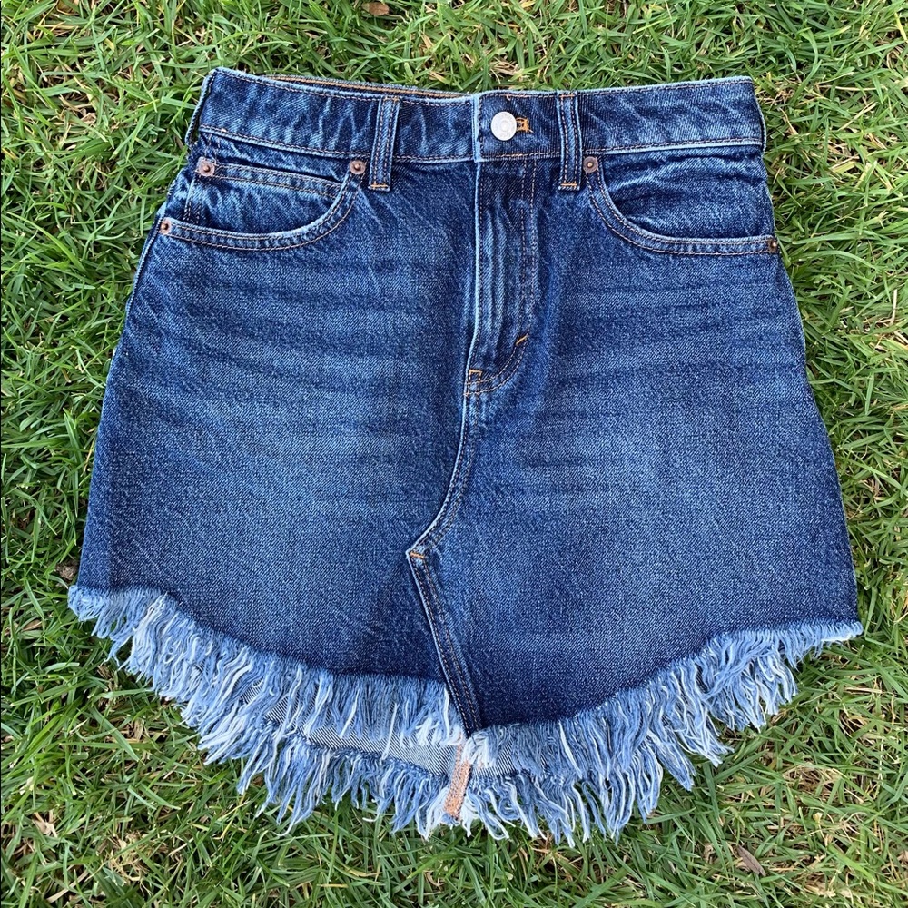 Free People Denim Skirt